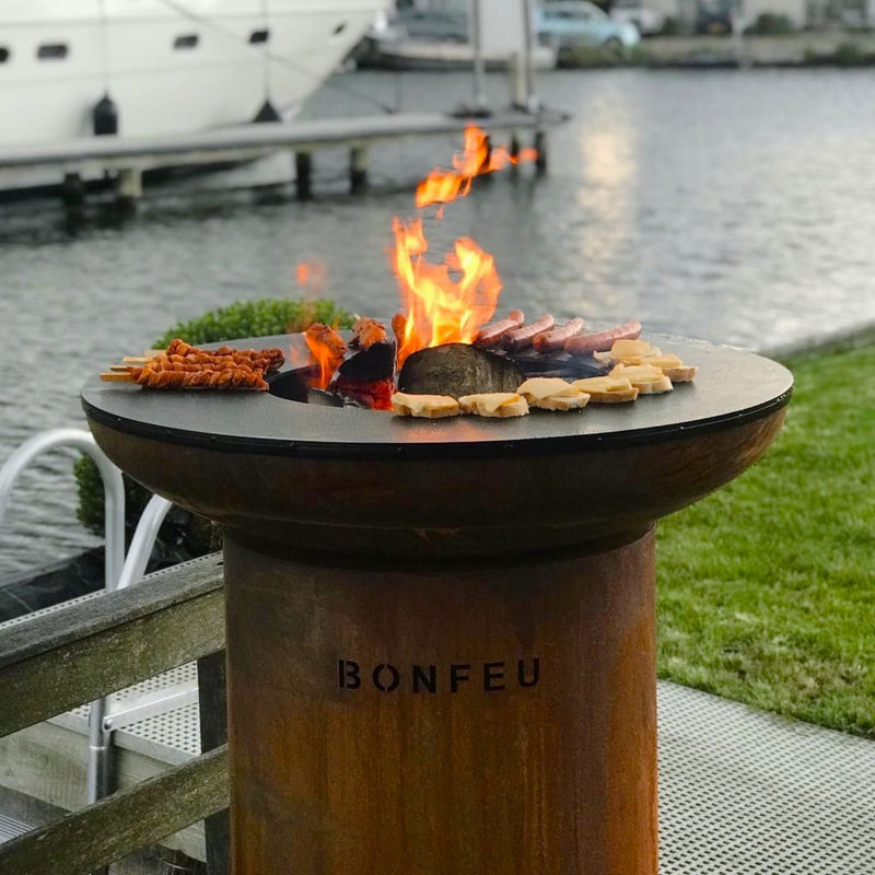 BONFEU GARDEN FIREPLACE BONBIZA RUST 