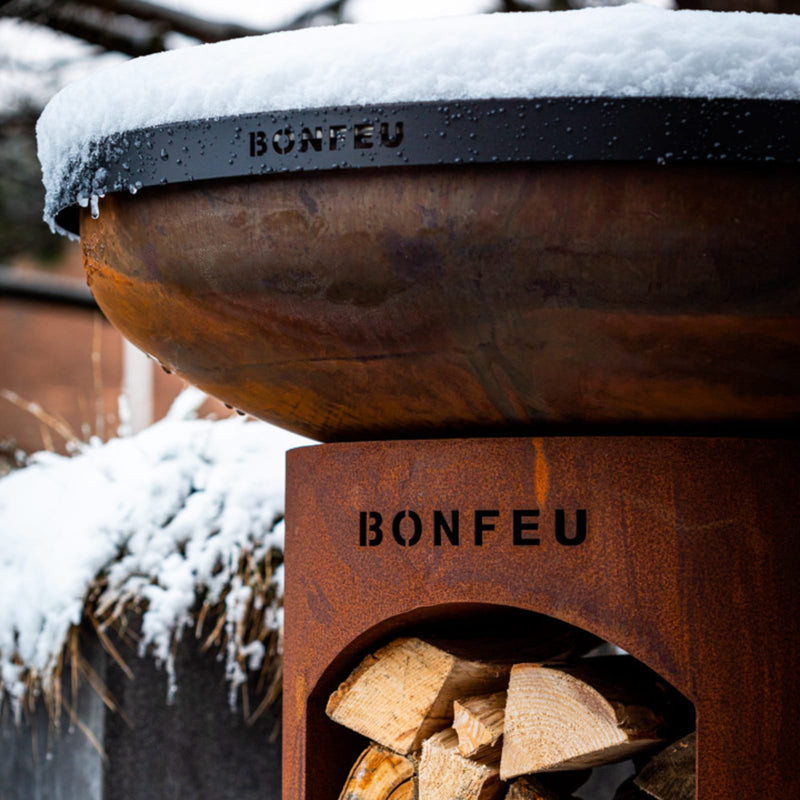 BONFEU GARDEN FIRE PIT BONBIZA OPEN RUST 