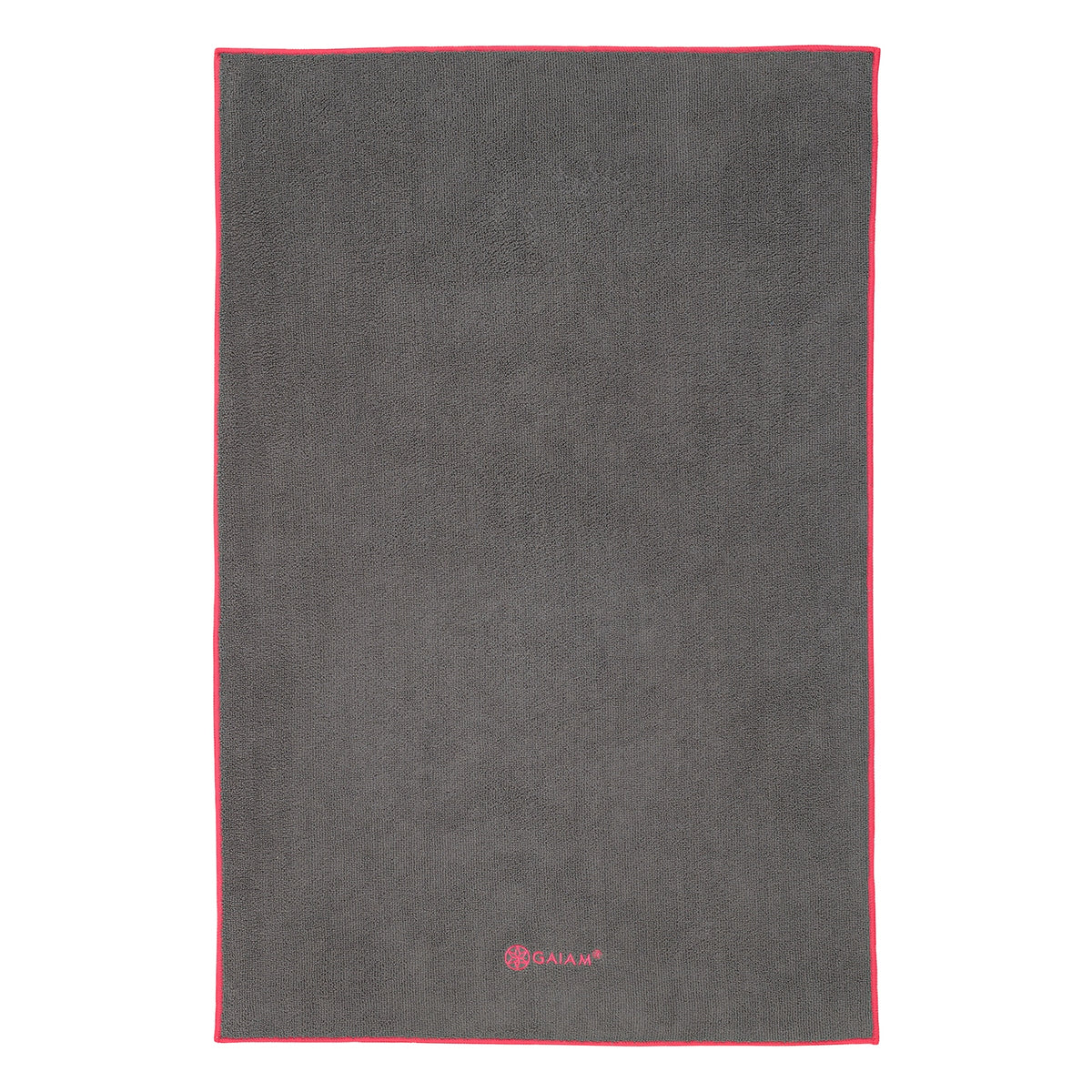 GAIAM RĘCZNIK DO RĄK FROST GREY/FUCHSIA RED 61813