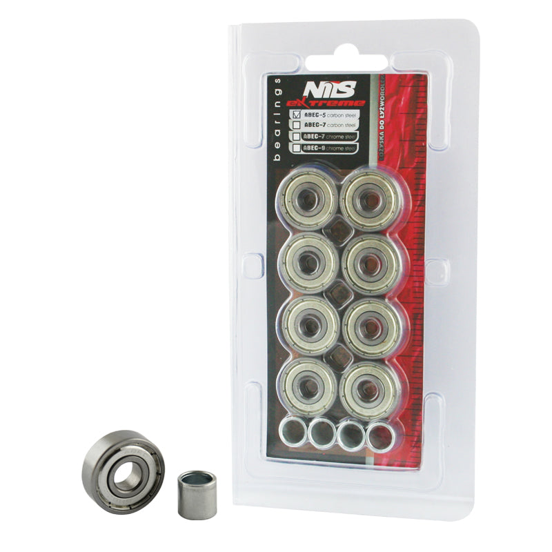 ABEC-5 CARBON BEARINGS (8 pcs.) NILS EXTREME