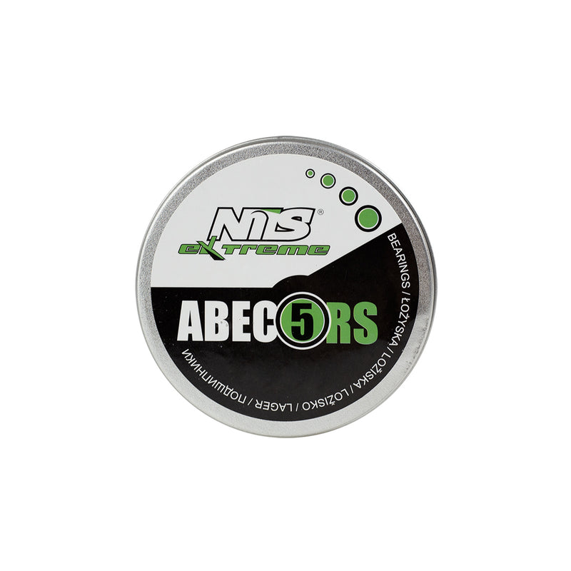 ABEC-5 RS GREEN CARBON BEARINGS (8pcs) PACK METAL NILS EXTREME