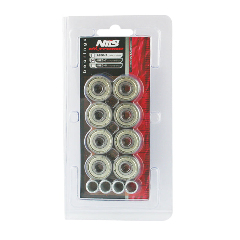 ABEC-7 CHROME BEARINGS (8 pcs.) NILS EXTREME