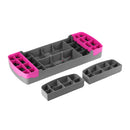 AS003 GRAY/PINK AEROBICS STEP HMS
