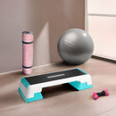 AS007 WHITE/MINT AEROBICS STEP HMS PREMIUM