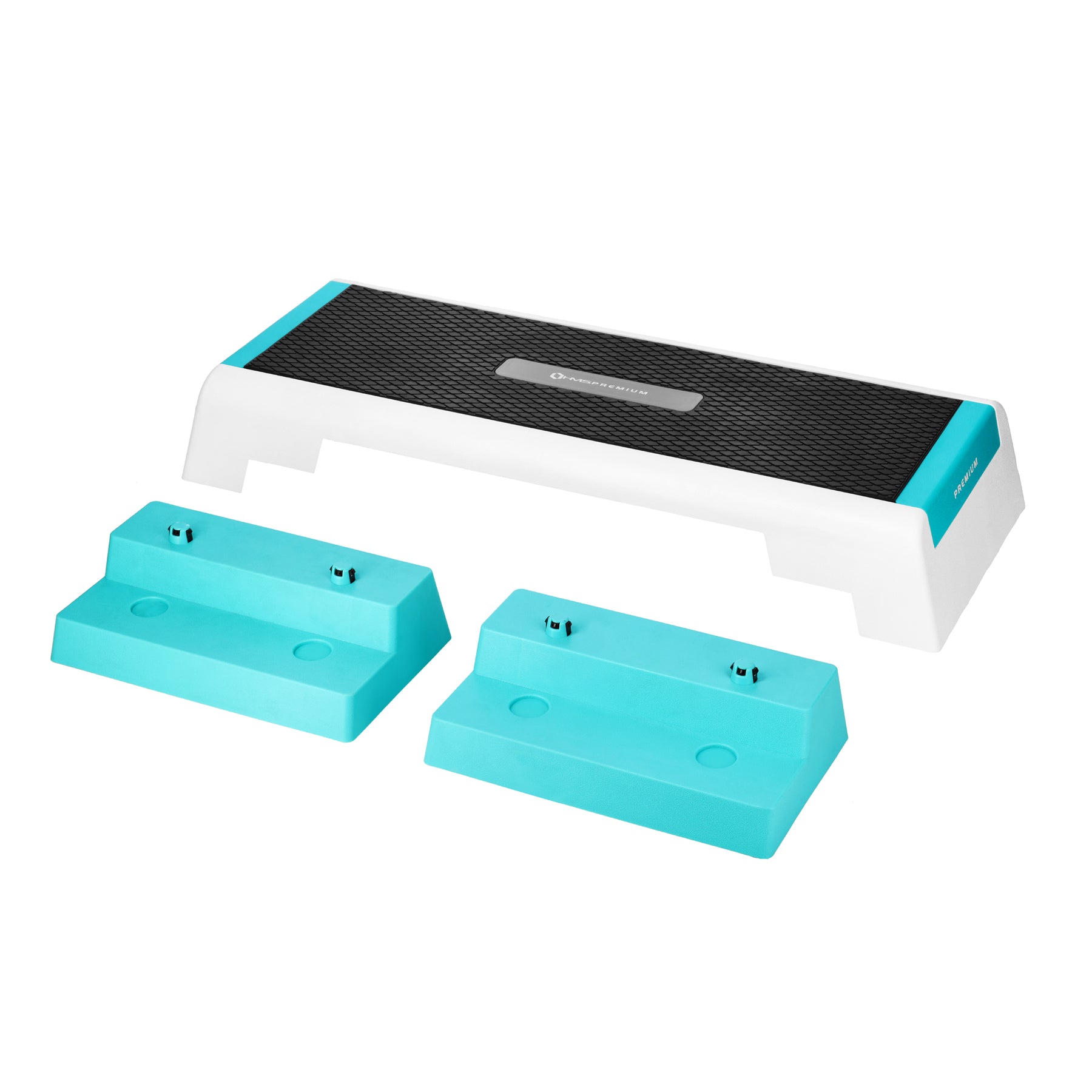 AS007 WHITE/MINT AEROBICS STEP HMS PREMIUM