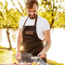 BONFEU LEATHER APRON 