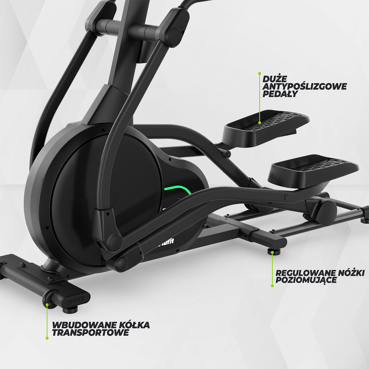VIRTUFIT ROWER ELIPTYCZNY FDR300i
