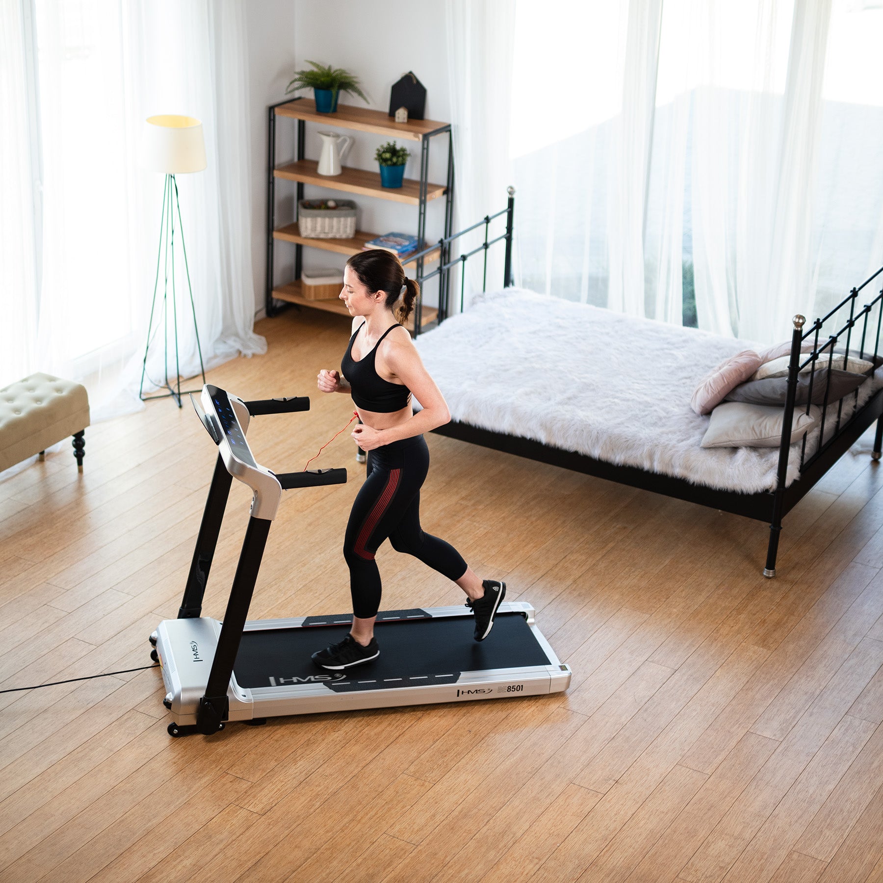 HMS BE8501i Bieżnia elektryczna składana