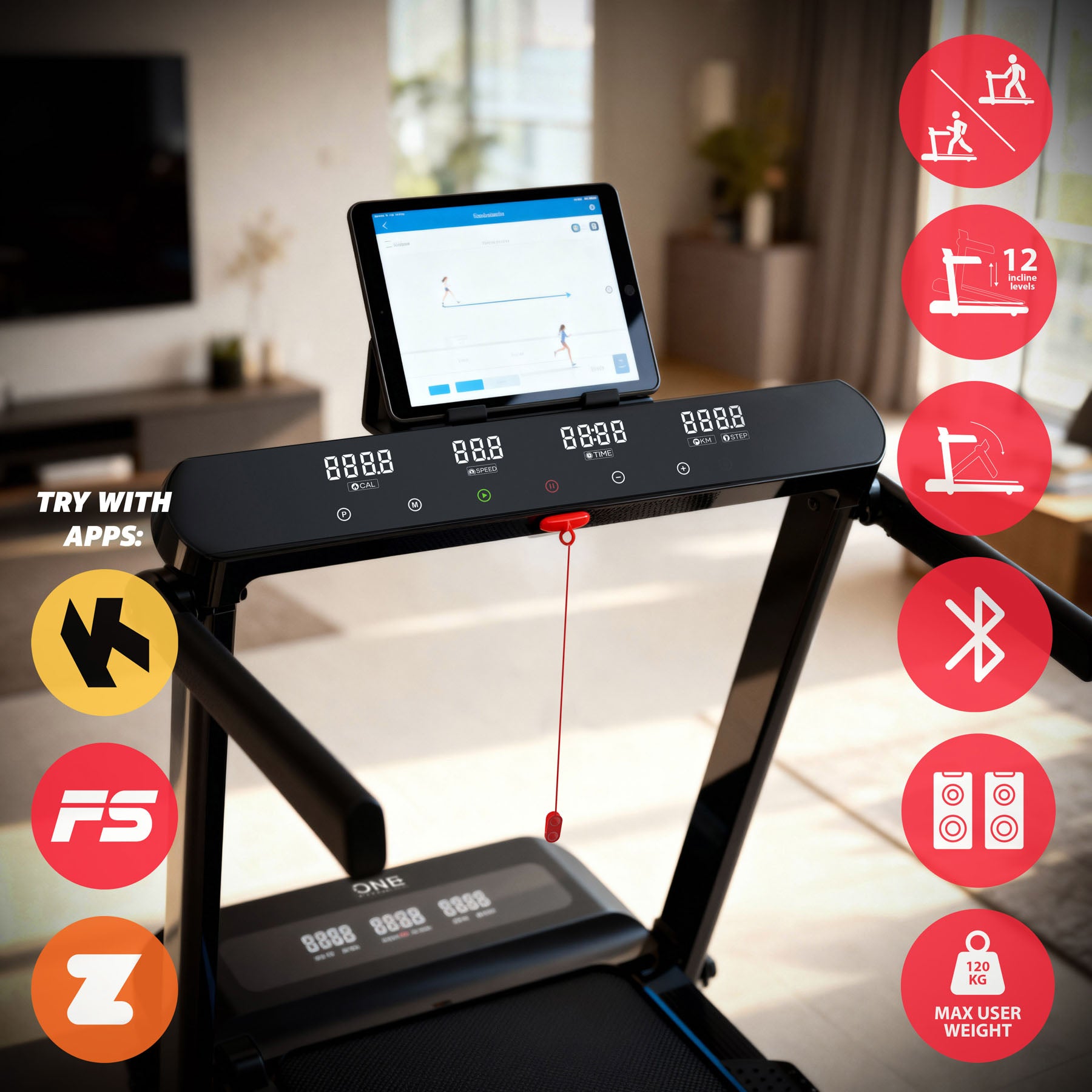 One Fitness BE9243 Bieżnia elektryczna