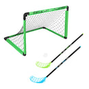 BRH2521 ZESTAW DO GRY UNIHOKEJ BRAMKA HOKEJOWA +2 KIJE+ PIŁKA NILS