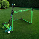 BRH2521 ZESTAW DO GRY UNIHOKEJ BRAMKA HOKEJOWA +2 KIJE+ PIŁKA NILS