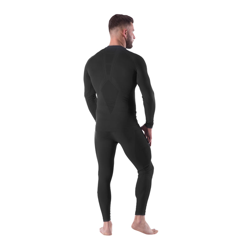 BTZ0060 MEN'S BLACK THERMOACTIVE UNDERWEAR SET 2XL/3XL RAGNAR NILS