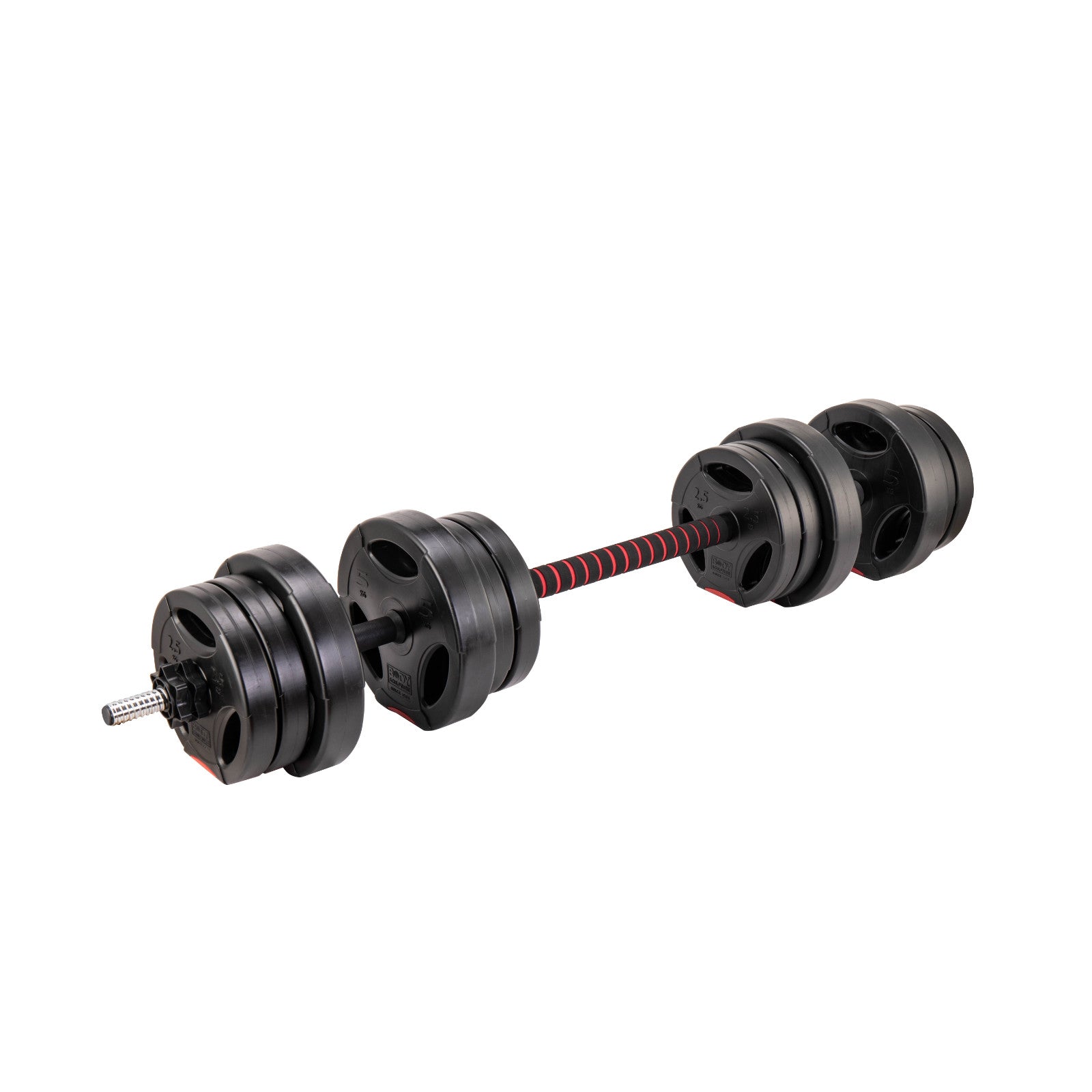 BODY SCULPTURE ZESTAW 2 W 1 SZTANGA I HANTLE 40KG BW 7540