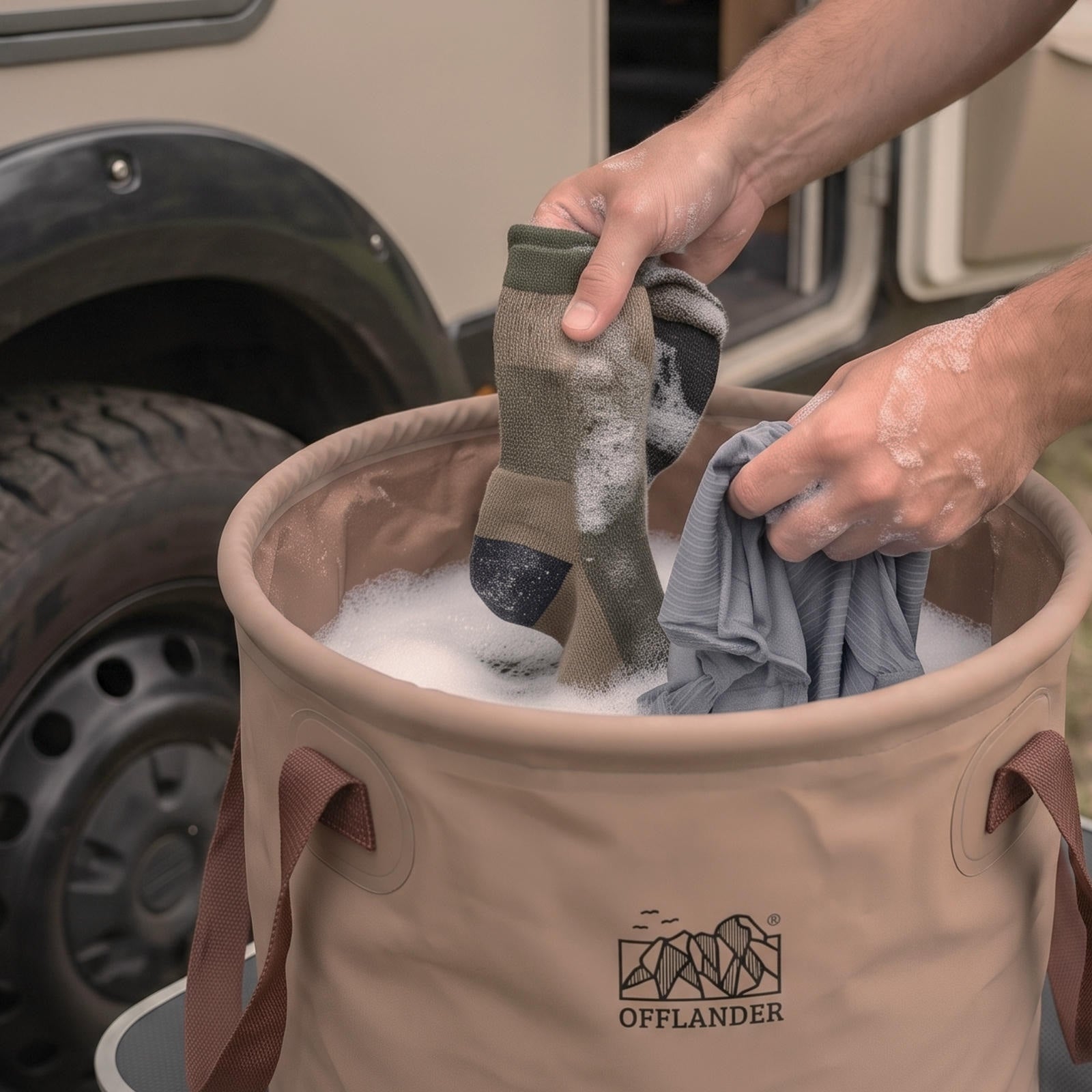 OFFLANDER MIĘKKIE WIADRO 20 L