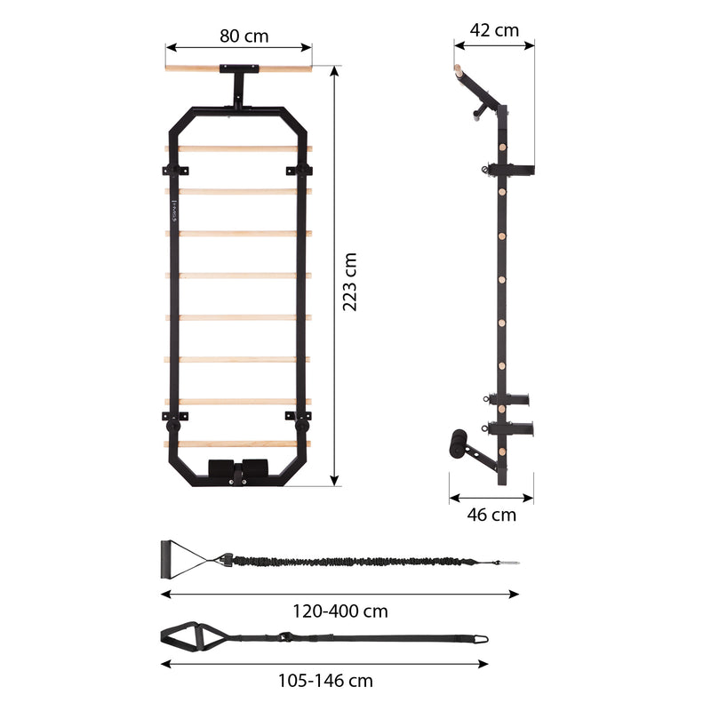 DW2708 HMS MULTIFUNCTIONAL GYMNASTIC LADDER