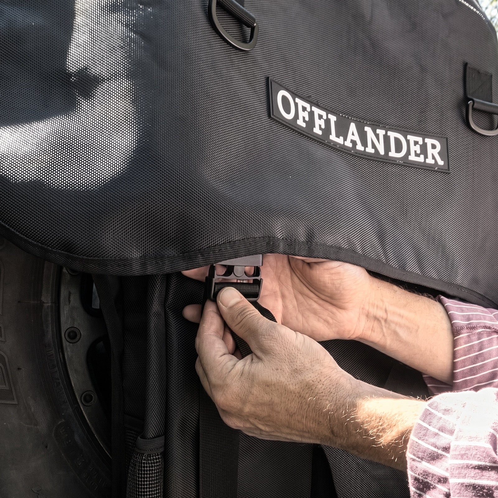 OFFLANDER PLECAK NA KOŁO ZAPASOWE