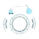 FH06 Blue Hula Hop z obciążnikiem i licznikiem