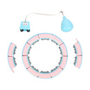 FH06 Blue/Pink Hula Hop z obciążnikiem i licznikiem