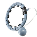 FH07 Gray Hula Hop z obciążnikiem i licznikiem