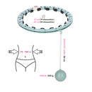 FH07 MINT HULA HOP WITH WEIGHT AND COUNTER