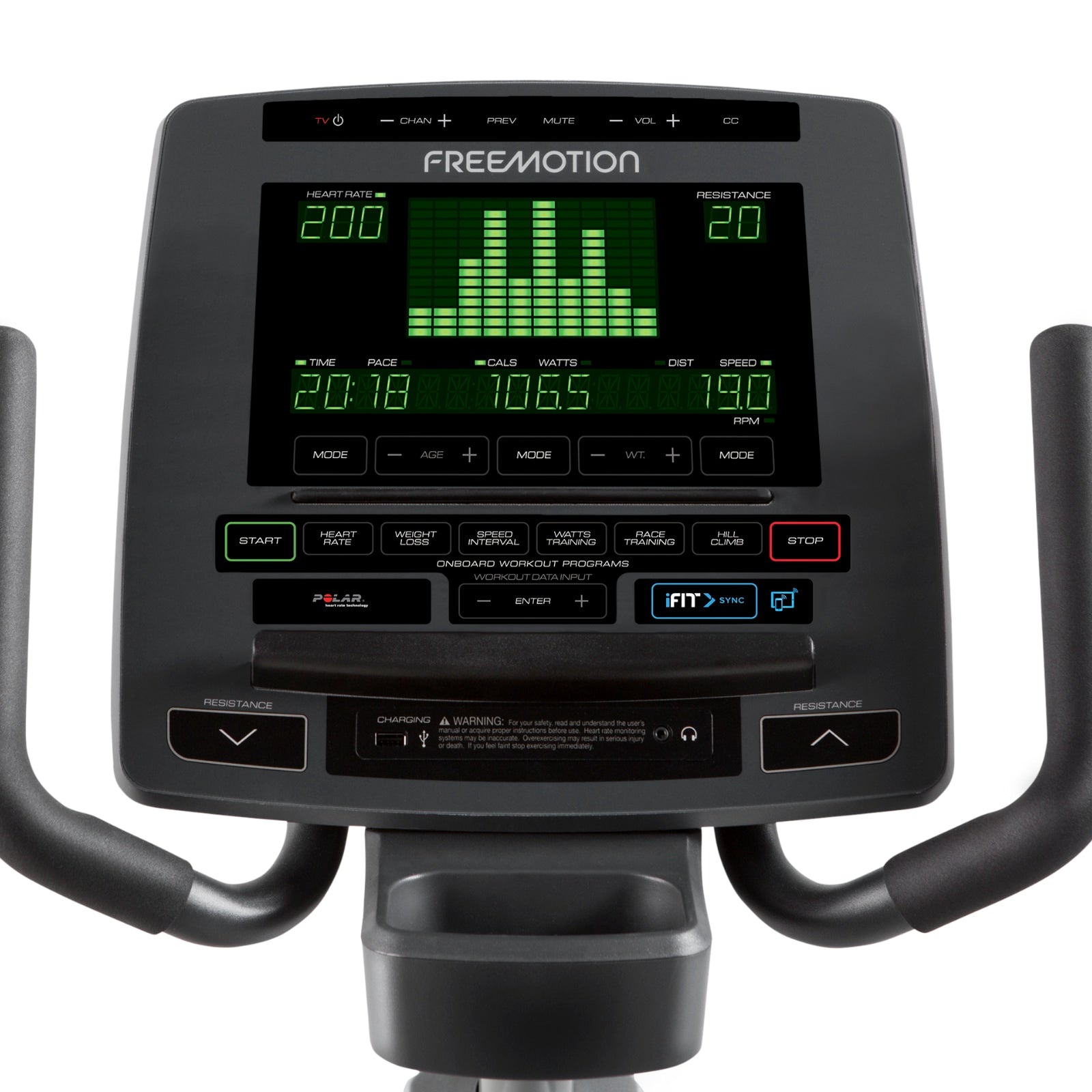 Freemotion r10.9b Rower treningowy poziomy