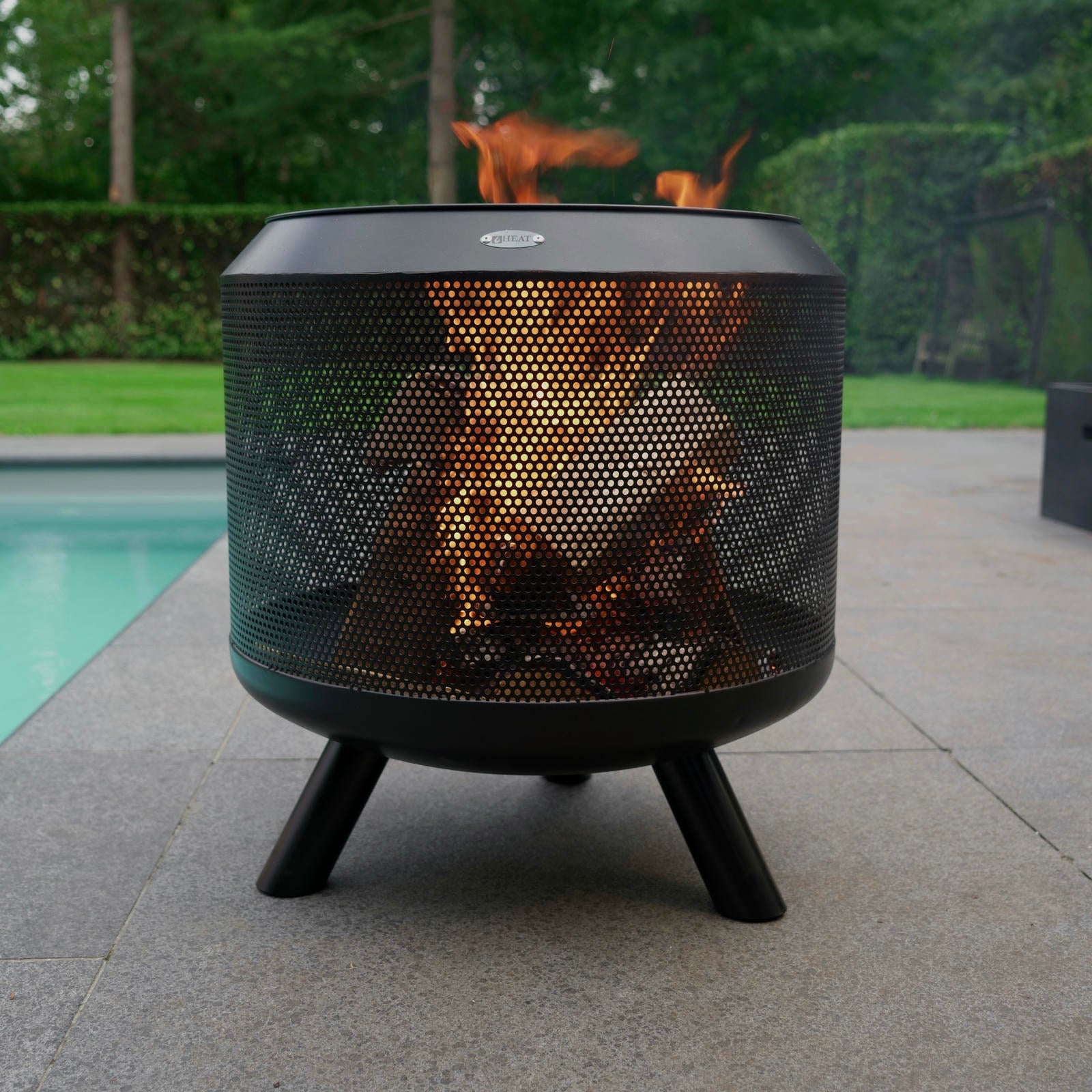 HEAT PALENISKO OGRODOWE KOSZ FIRE DRUM