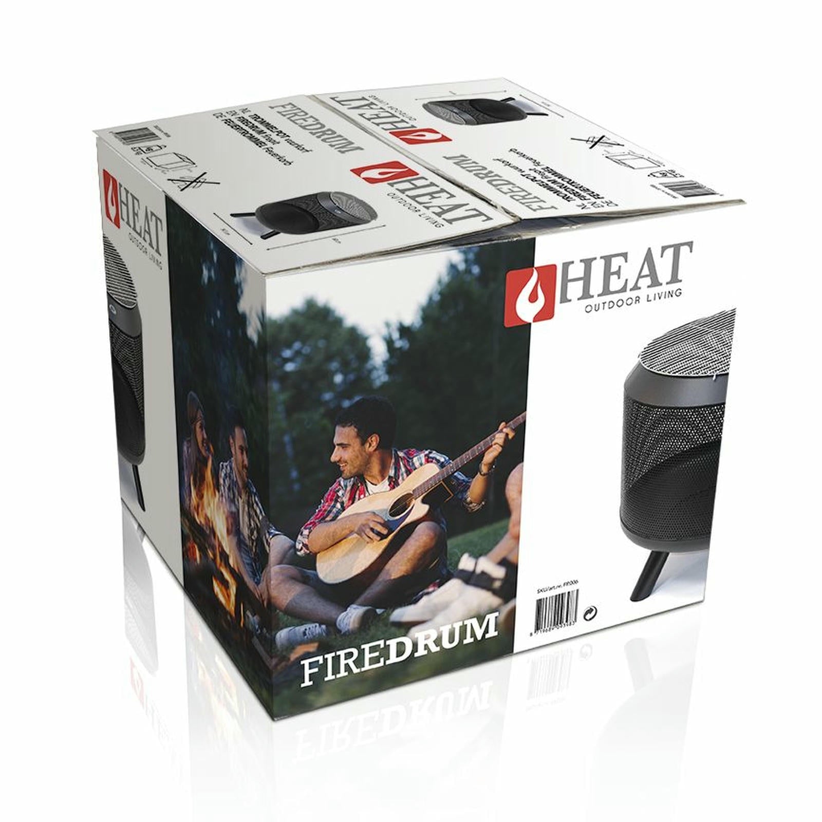 HEAT PALENISKO OGRODOWE KOSZ FIRE DRUM