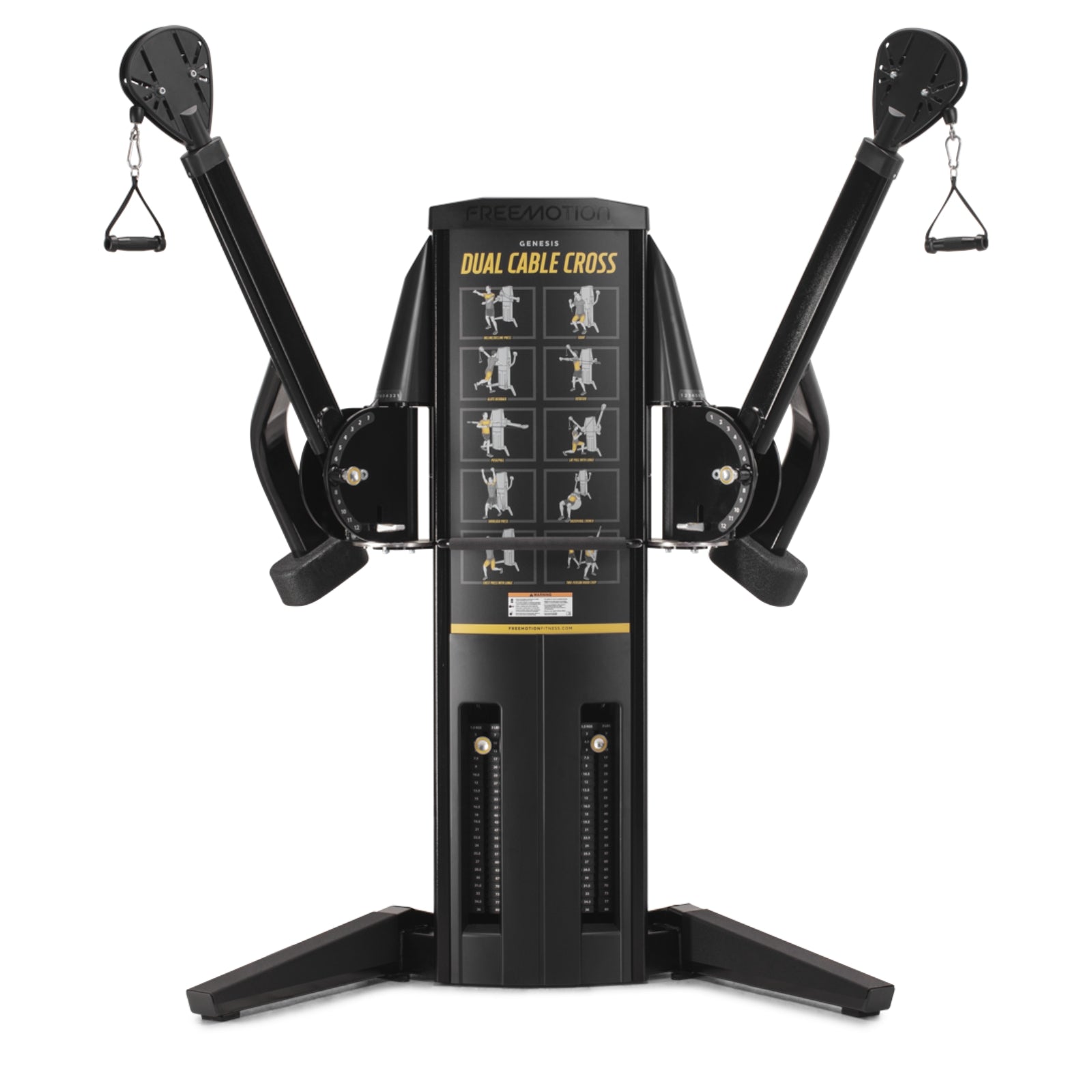 Freemotion G624 Wielofunkcyjna maszyna stosowa Dual Cable Cross
