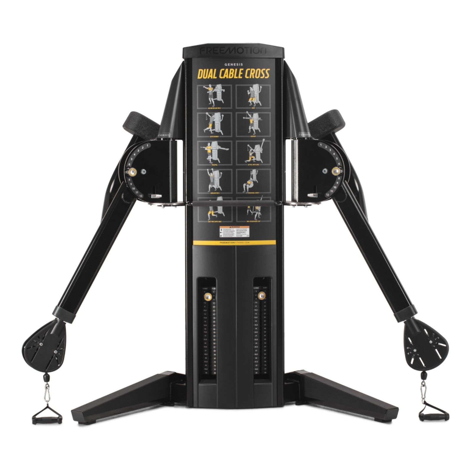 Freemotion G624 Wielofunkcyjna maszyna stosowa Dual Cable Cross