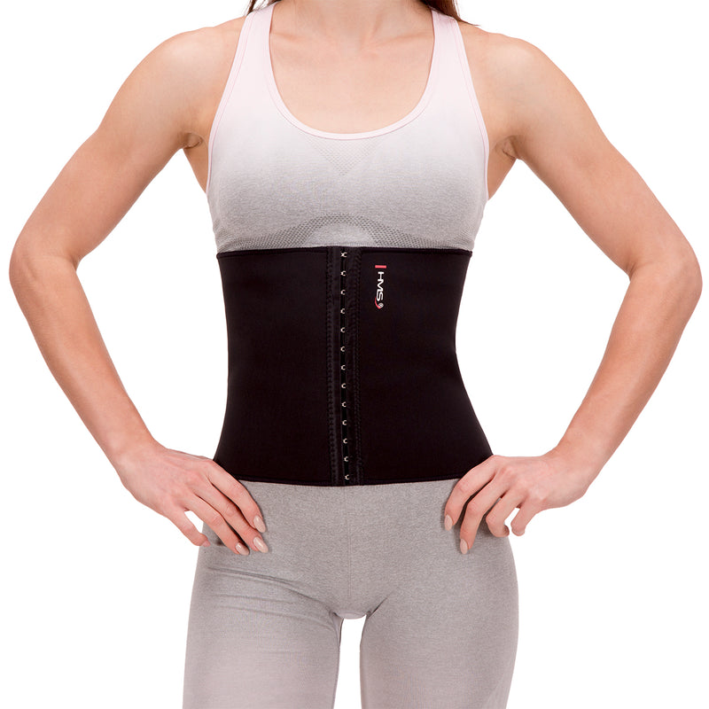 GR222 CORSET - SLIMMING NEOPRENE BELT BLACK SIZE S/M HMS