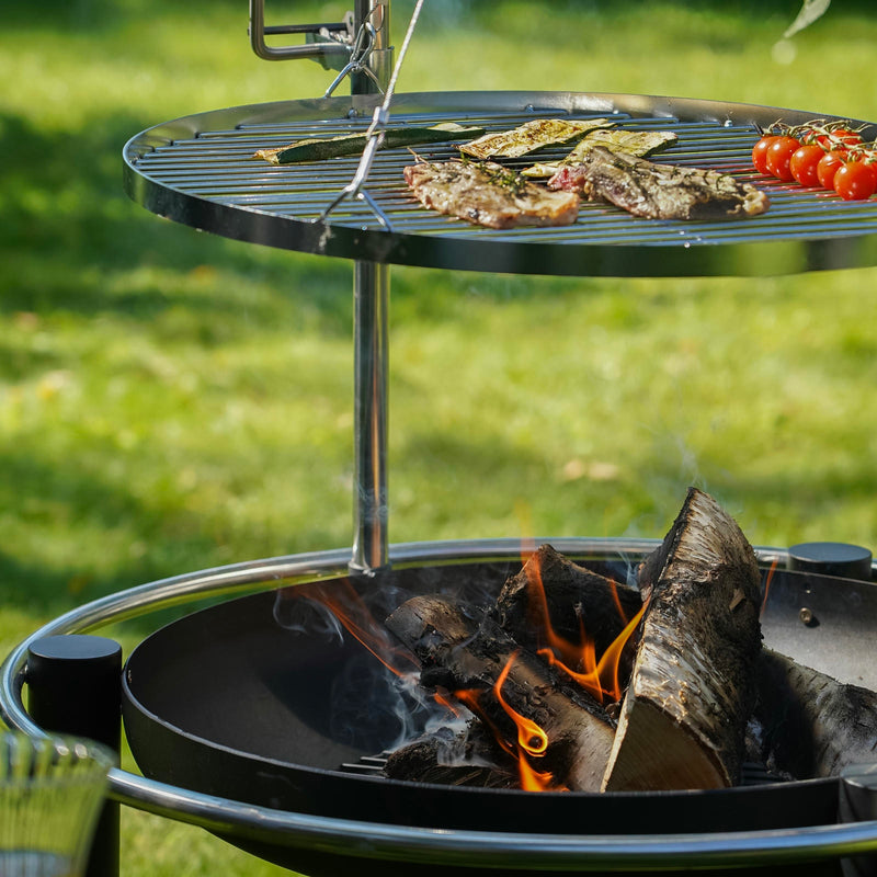 HEAT GRILL WAHADŁOWY PENDAL Z RUSZTEM OBROTOWYM