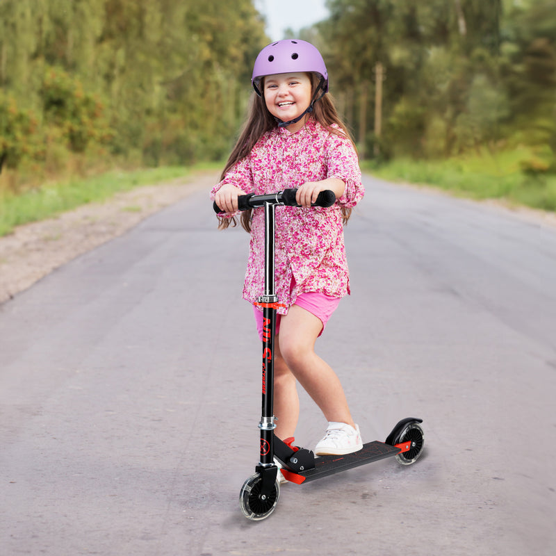 HD120L LED BLACK-RED NILS EXTREME SCOOTER