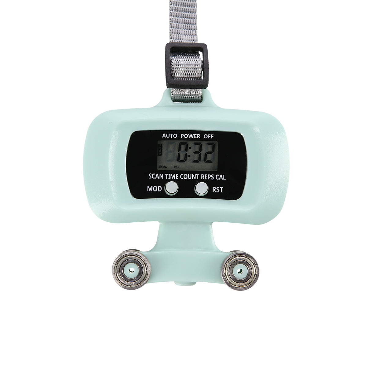 HMS HHM14 Green Hula Hop z magnesami i obciążnikiem + licznik