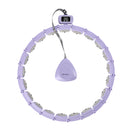 HMS HHM14 Violet Hula Hop z magnesami i obciążnikiem + licznik