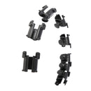 HMS HHW01 Black Hula Hop z wypustkami i obciążnikiem