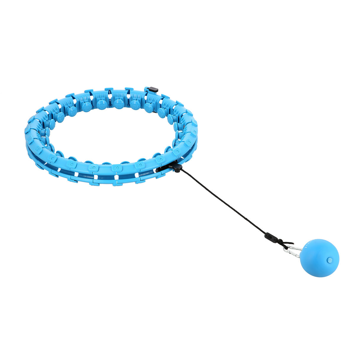 HMS HHW01 Blue Hula Hop z wypustkami i obciążnikiem