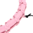 HMS HHW02 Light Pink Hula Hop z wypustkami i obciążnikiem
