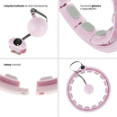 HMS HHW09 Pink Hula Hop z wypustkami i obciążnikiem + licznik