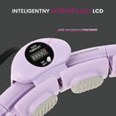 HMS HHW09 Violet Hula Hop z wypustkami i obciążnikiem + licznik