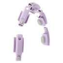 HMS HHW09 Violet Hula Hop z wypustkami i obciążnikiem + licznik