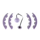 HMS HHW09 Violet Hula Hop z wypustkami i obciążnikiem + licznik