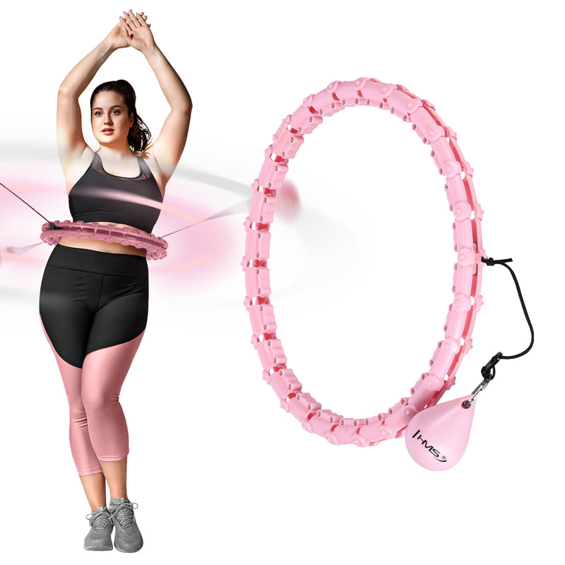 HHW11 PLUS SIZE HULA HOP LIGHT PINK WITH TUBE AND HMS WEIGHT