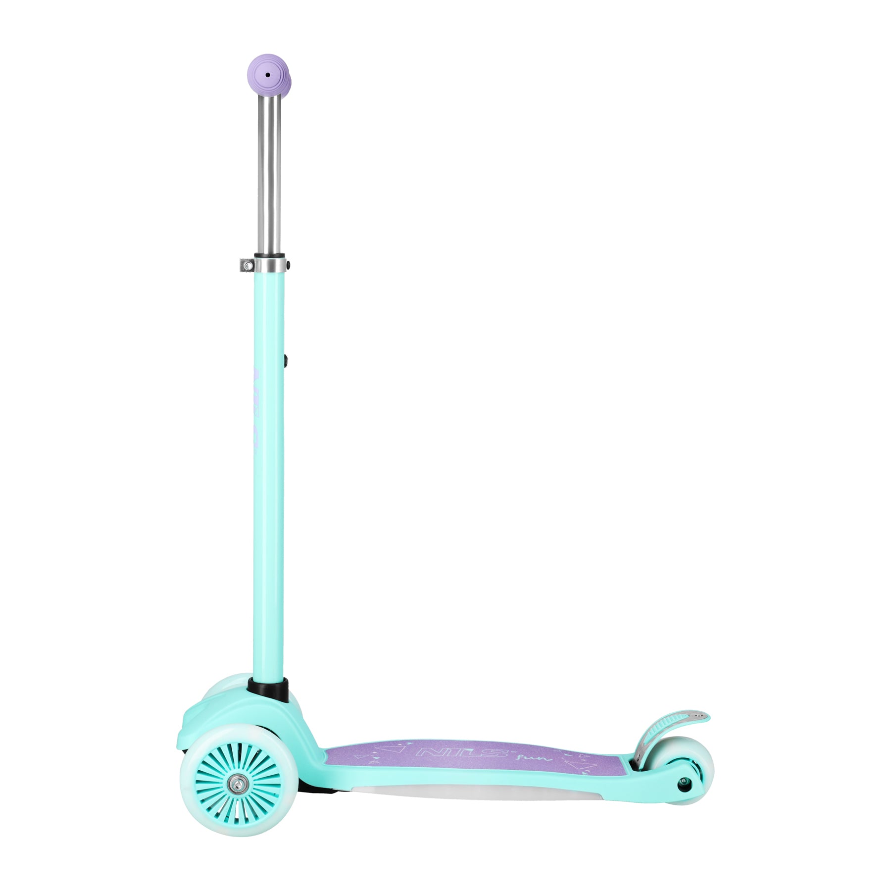 HLB1310 LED HULAJNOGA DZIECIĘCA FIOLETOWA NILS FUN