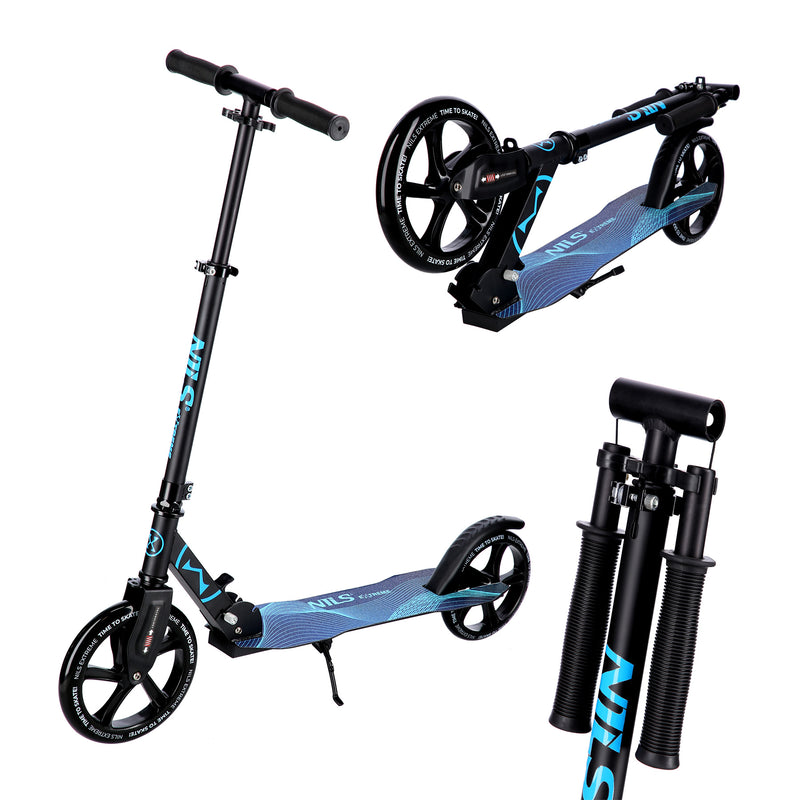 HM2309 BLACK-BLUE SCOOTER NILS EXTREME