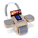 KA08 HNĚDÝ AUTOMATICKÝ BŘIŠNÍ KOLEČKO ABS S LCD DISPLEJEM A NABÍJENÍM HMS