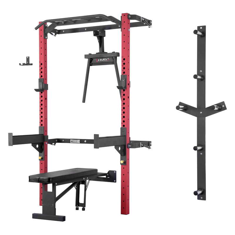 KLT22 MULTIFUNCTIONAL FOLDABLE TRAINING CAGE RED HMS