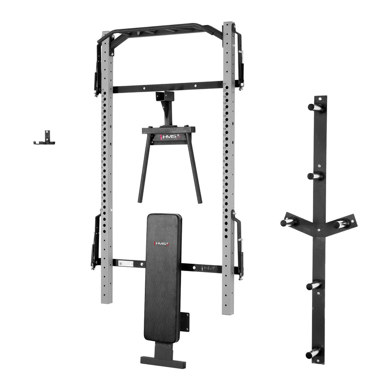 KLT22 MULTIFUNCTIONAL FOLDABLE TRAINING CAGE SILVER HMS