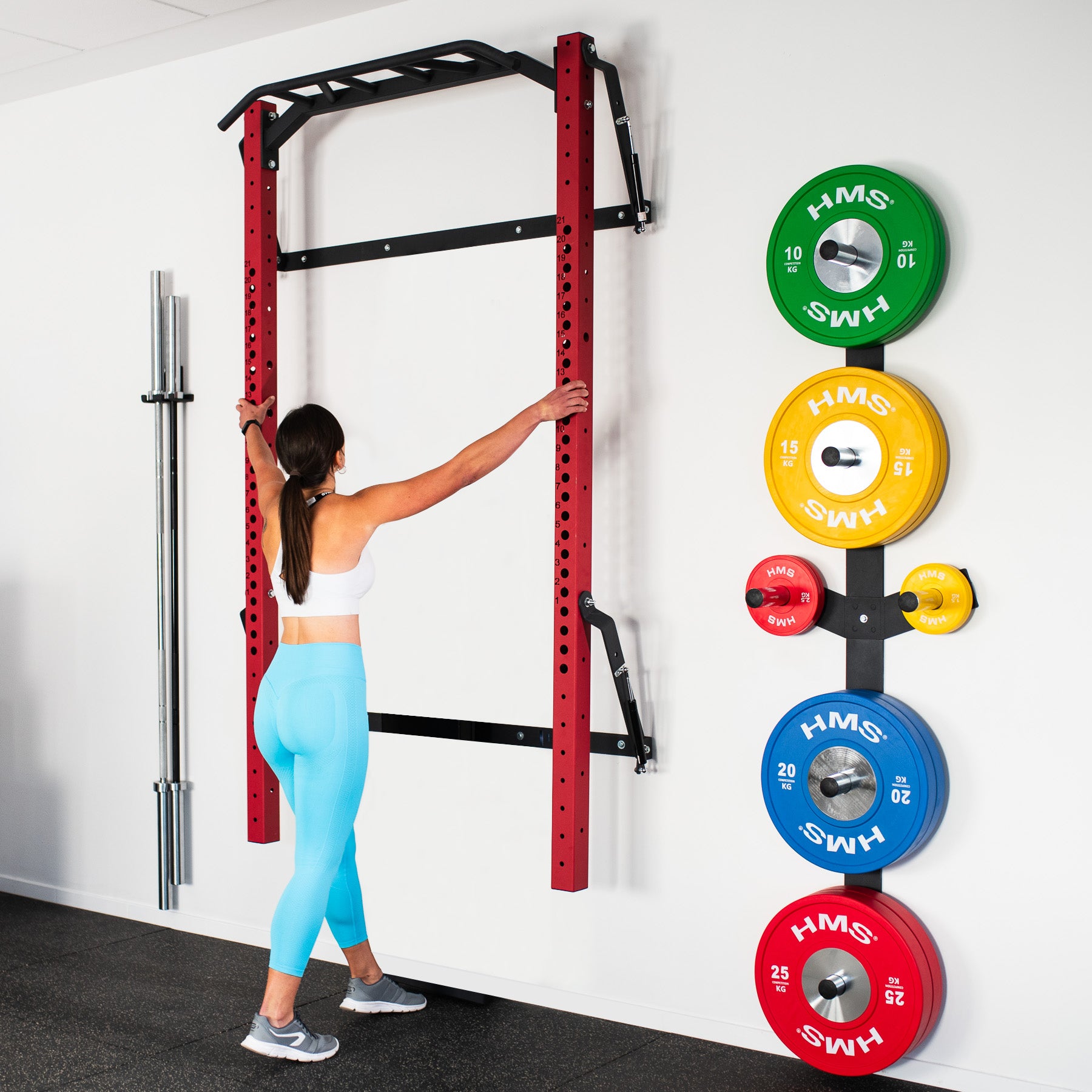 KLT23 FOLDABLE TRAINING CAGE RED HMS