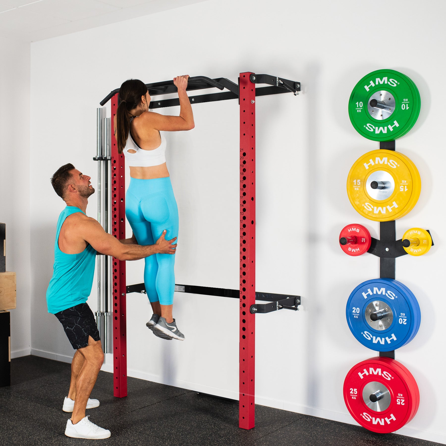 KLT23 FOLDABLE TRAINING CAGE RED HMS