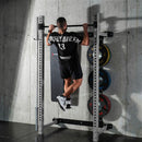 KLT34 WIELOFUNKCYJNA KLATKA TRENINGOWA SKŁADANA GREY HMS